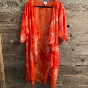 Lularoe Tie Dyed Kimono